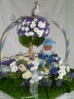 С новорожденным!. Роза. Трогательное поздравление с рождением малыша.