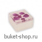 МИНИ-Коробка . Тайские Лепестки Орхидеи. Натуральные цветы в акриле. Ручная работа. Производитель: Тайланд