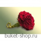 Гламелия №2. Роза. Неповторимый букет невесты в форме большой розы.